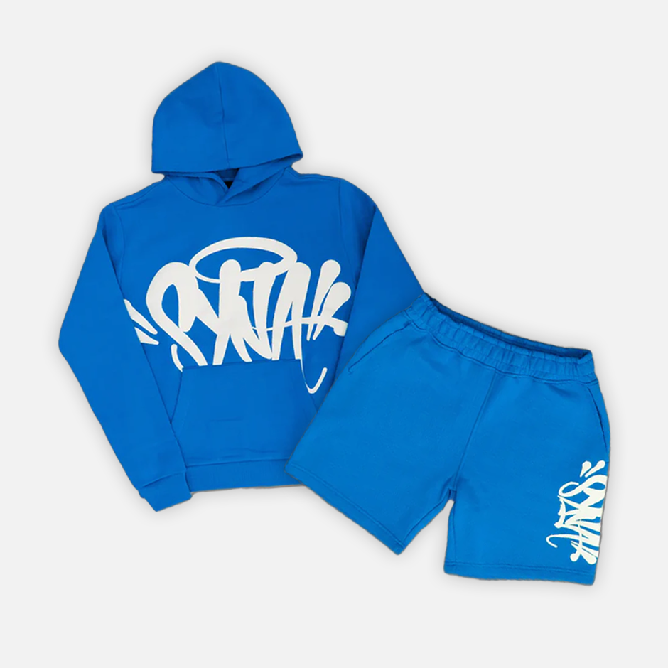 Syna 'TEAM' Hoodie Twinset - Blue