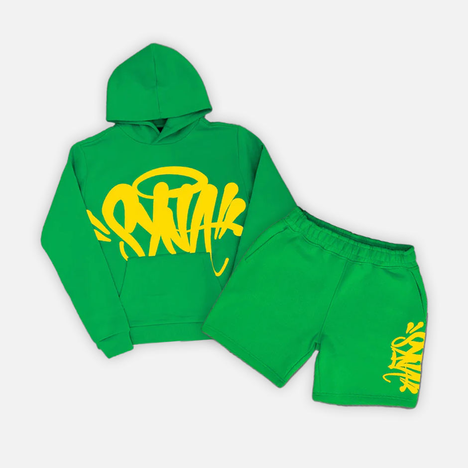 Syna 'TEAM' Hoodie Twinset - Green
