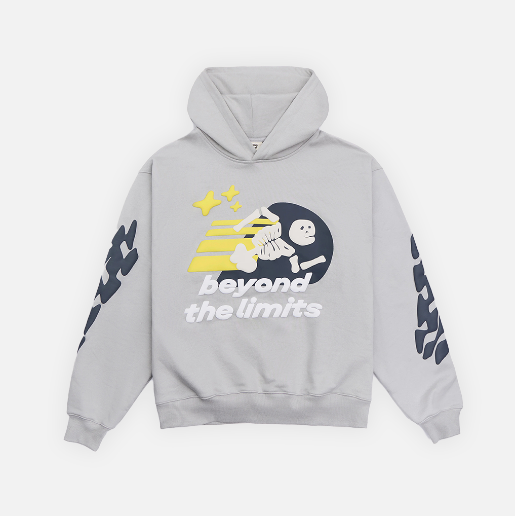 Broken Planet "Beyond Limits" Hoodie - Stone Grey