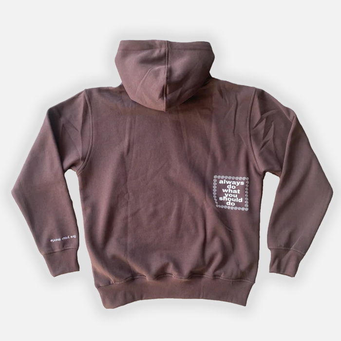 ADWYSD @Sun Hoodie Brown