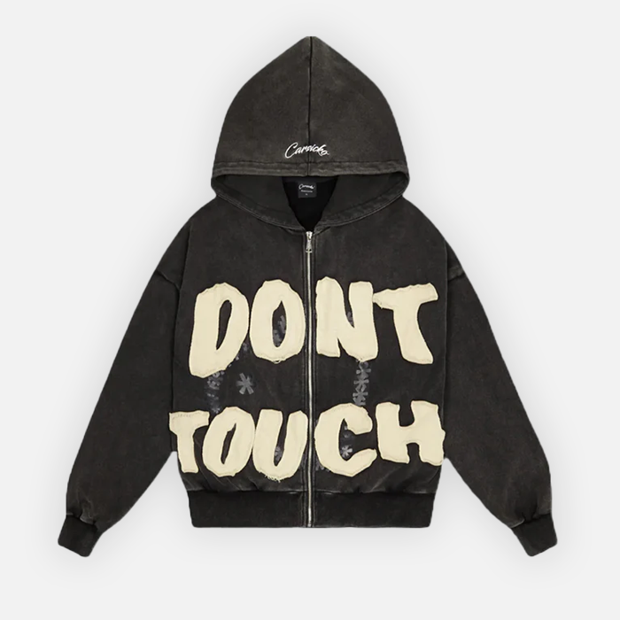 Carsicko Don't Touch Hoodie - Grey