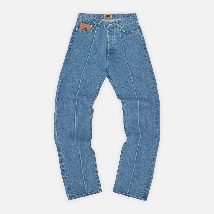 Corteiz C-Star Denim Jeans - Blue