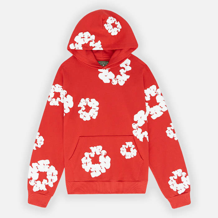 Denim Tears Hoodie - Red