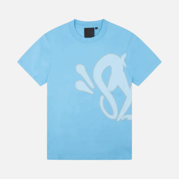 Syna 'Syna Logo' T-Shirt & Short Set - Blue