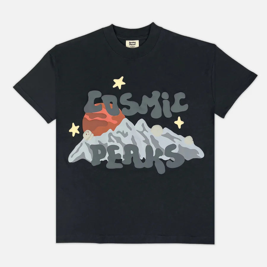 Broken Planet "Cosmic Peaks" T-Shirt - Black