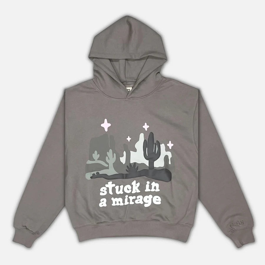 Broken Planet "Stuck In a Mirage" Hoodie - Ash Grey