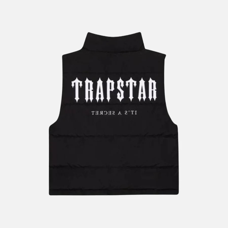 Trapstar Decoded Gilet - Black/White