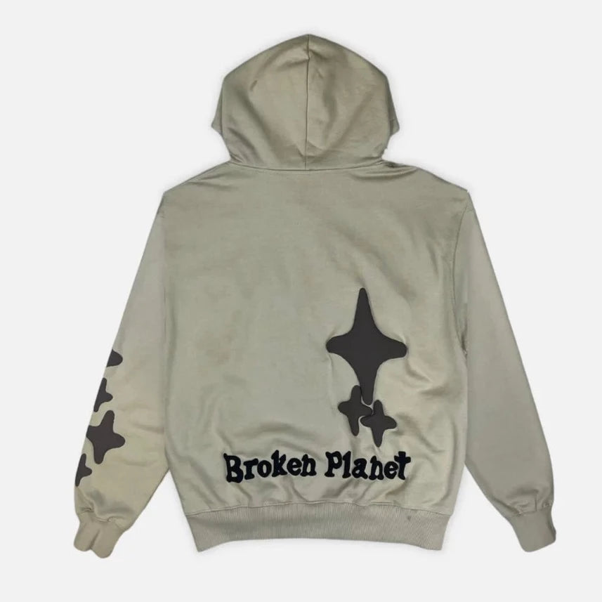 Broken Planet "Alone But Not Loney" Hoodie - White