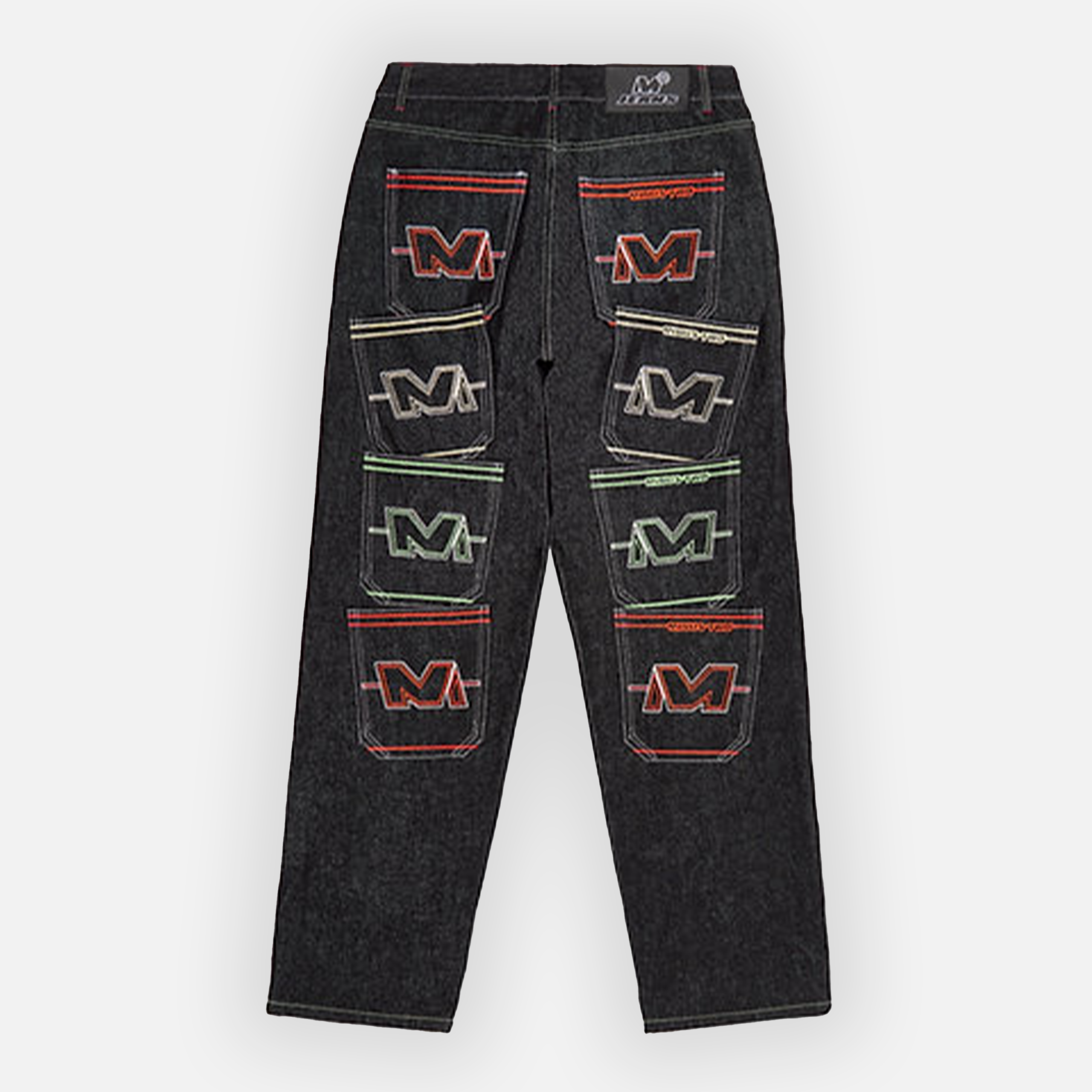 Minus-Two Multi Pocket Jeans (Multi Stitch)