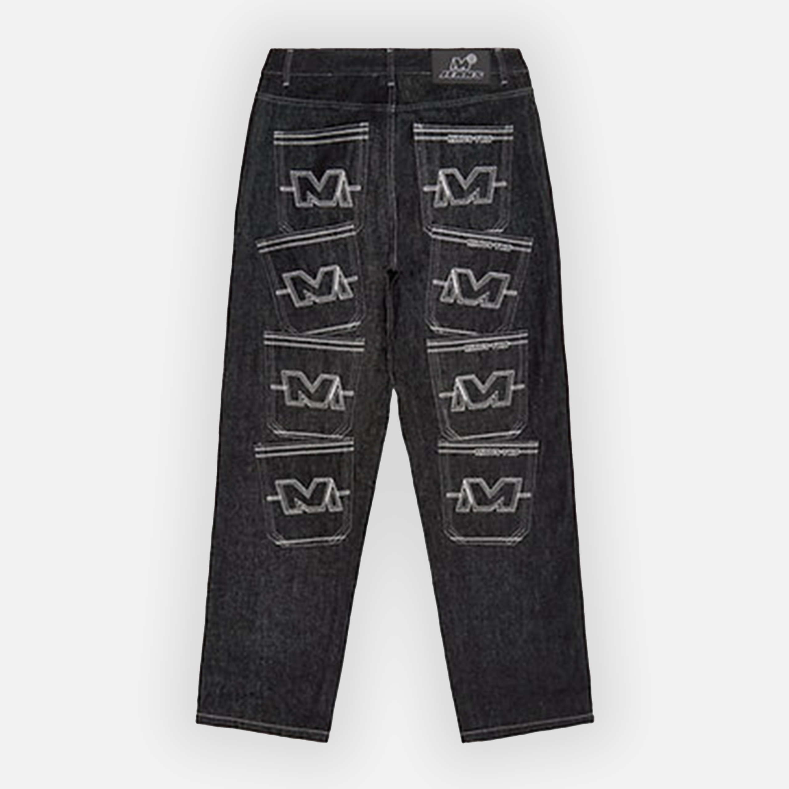 Minus-Two Multi Pocket Jeans (Grey Stitch)